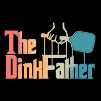 The Dinkfather Pickleball Dad Funny Pickleball FatherS Day Great Gift Doggie Tank