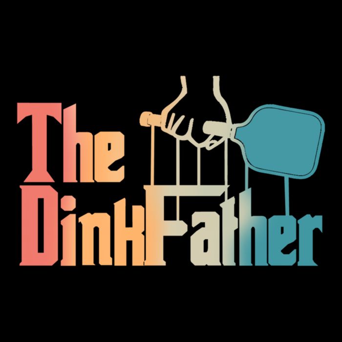 The Dinkfather Pickleball Dad Funny Pickleball FatherS Day Great Gift Doggie Tank