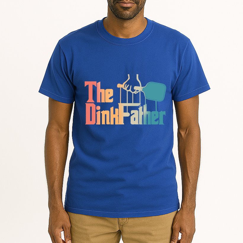 The Dinkfather Pickleball Dad Funny Pickleball FatherS Day Great Gift Tall T-Shirt