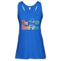 The Dinkfather Pickleball Dad Funny Pickleball FatherS Day Great Gift Ladies Essential Flowy Tank