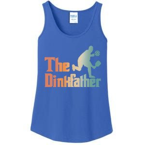 The Dinkfather Pickleball Dad Funny Pickleball FatherS Day Cool Gift Ladies Essential Tank