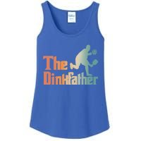 The Dinkfather Pickleball Dad Funny Pickleball FatherS Day Cool Gift Ladies Essential Tank