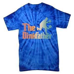 The Dinkfather Pickleball Dad Funny Pickleball FatherS Day Cool Gift Tie-Dye T-Shirt