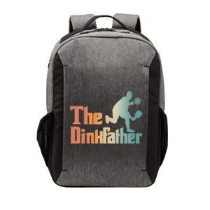 The Dinkfather Pickleball Dad Funny Pickleball FatherS Day Cool Gift Vector Backpack