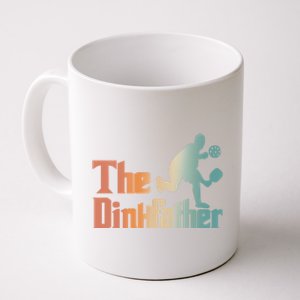 The Dinkfather Pickleball Dad Funny Pickleball FatherS Day Cool Gift Coffee Mug