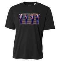 Trump Dance Pro Trump 2024 Trump President Maga 45 47 Cooling Performance Crew T-Shirt