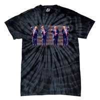 Trump Dance Pro Trump 2024 Trump President Maga 45 47 Tie-Dye T-Shirt