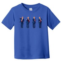 Trump Dance Pro Trump 2024 Trump President Maga Toddler T-Shirt