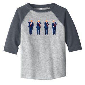 Trump Dance Pro Trump 2024 Trump President Maga Toddler Fine Jersey T-Shirt