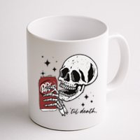 Till Death Pepper Skeleton Halloween Skeleton Drink Pepper Coffee Mug