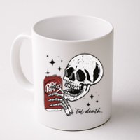 Till Death Pepper Skeleton Halloween Skeleton Drink Pepper Coffee Mug