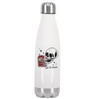 Till Death Pepper Skeleton Halloween Skeleton Drink Pepper Stainless Steel Insulated Water Bottle