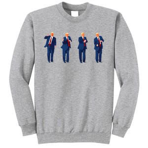 Trump Dance Pro Trump 2024 Trump President Maga Tall Sweatshirt