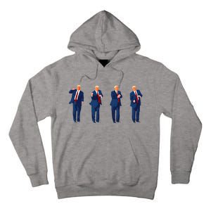 Trump Dance Pro Trump 2024 Trump President Maga Tall Hoodie