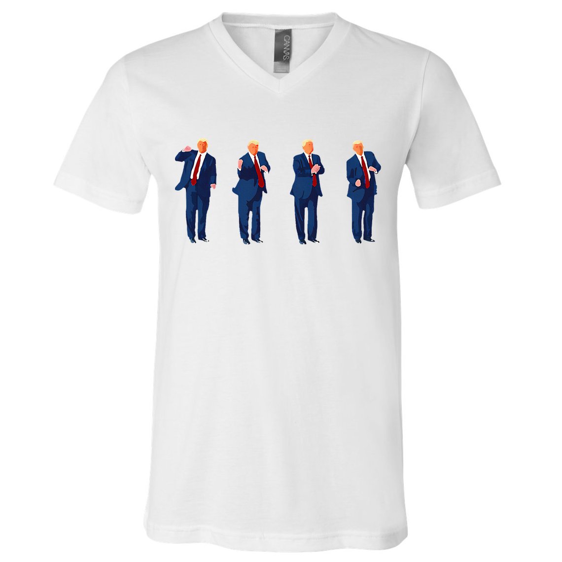 Trump Dance Pro Trump 2024 Trump President Maga V-Neck T-Shirt