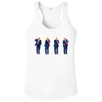 Trump Dance Pro Trump 2024 Trump President Maga Ladies PosiCharge Competitor Racerback Tank