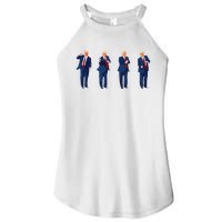 Trump Dance Pro Trump 2024 Trump President Maga Women's Perfect Tri Rocker Tank