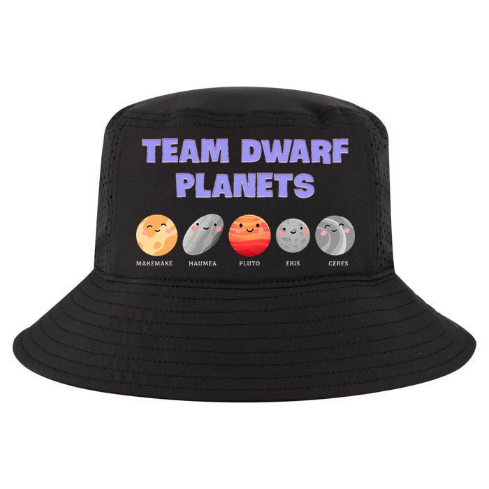 Team Dwarf Planets Pluto Funny Astronomy Science Cool Comfort Performance Bucket Hat