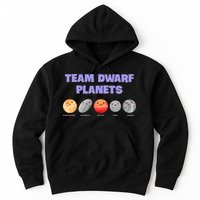 Team Dwarf Planets Pluto Funny Astronomy Science Hoodie