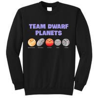 Team Dwarf Planets Pluto Funny Astronomy Science Sweatshirt