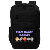 Team Dwarf Planets Pluto Funny Astronomy Science Impact Tech Backpack