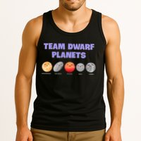 Team Dwarf Planets Pluto Funny Astronomy Science Tank Top