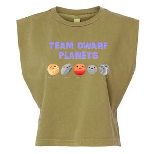 Team Dwarf Planets Pluto Funny Astronomy Science Garment-Dyed Women's Muscle Tee