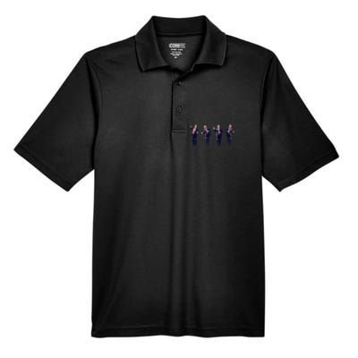 Trump Dance Potus 45 Dance Save America Trump 2024 Men's Origin Performance Pique Polo