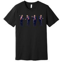 Trump Dance Potus 45 Dance Save America Trump 2024 Premium T-Shirt