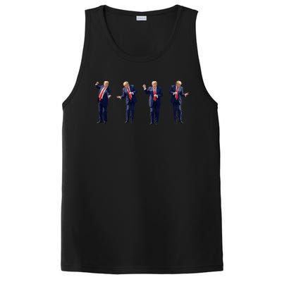 Trump Dance Potus 45 Dance Save America Trump 2024 PosiCharge Competitor Tank