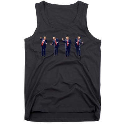 Trump Dance Potus 45 Dance Save America Trump 2024 Tank Top