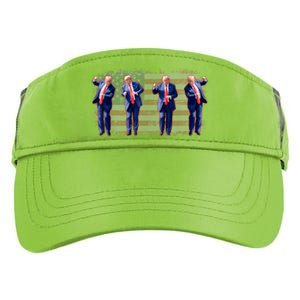 Trump Dance Pro Trump 2024 Trump President Maga 45 47 Adult Drive Performance Visor