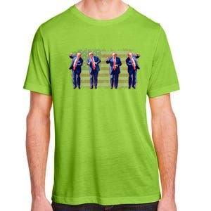 Trump Dance Pro Trump 2024 Trump President Maga 45 47 Adult ChromaSoft Performance T-Shirt