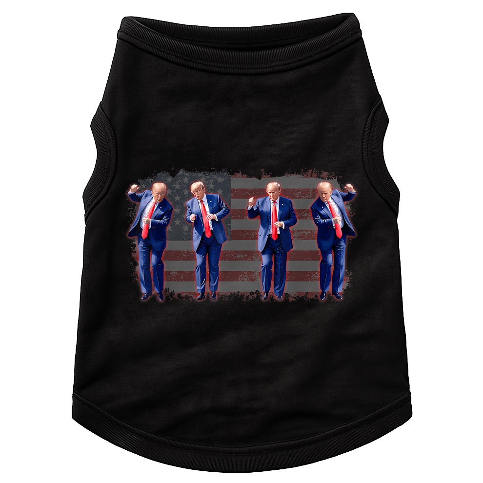 Trump Dance Pro Trump 2024 Trump President Maga 45 47 Doggie Tank