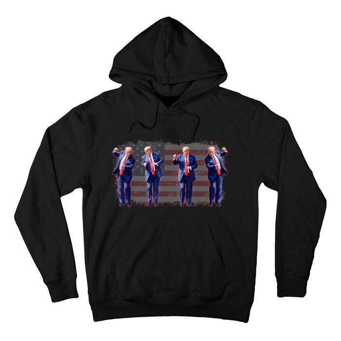 Trump Dance Pro Trump 2024 Trump President Maga 45 47 Hoodie