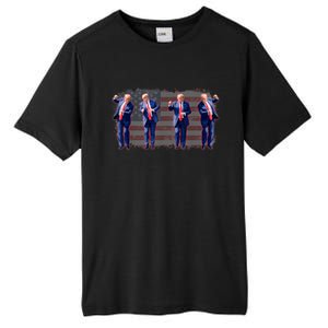 Trump Dance Pro Trump 2024 Trump President Maga 45 47 Tall Fusion ChromaSoft Performance T-Shirt