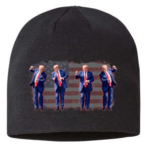 Trump Dance Pro Trump 2024 Trump President Maga 45 47 Sustainable Beanie