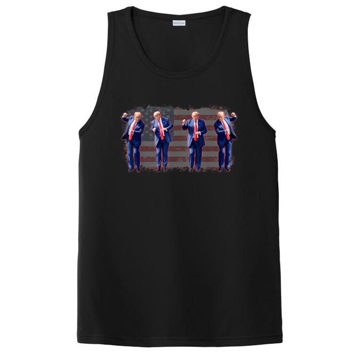 Trump Dance Pro Trump 2024 Trump President Maga 45 47 PosiCharge Competitor Tank