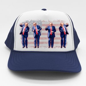 Trump Dance Pro Trump 2024 Trump President Maga 45 47 Trucker Hat