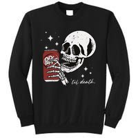 Till Death Pepper Skeleton Halloween Skeleton Drink Pepper Sweatshirt