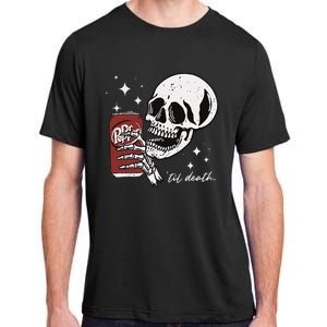 Till Death Pepper Skeleton Halloween Skeleton Drink Pepper Adult ChromaSoft Performance T-Shirt