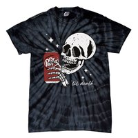 Till Death Pepper Skeleton Halloween Skeleton Drink Pepper Tie-Dye T-Shirt