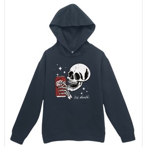 Till Death Pepper Skeleton Halloween Skeleton Drink Pepper Urban Pullover Hoodie