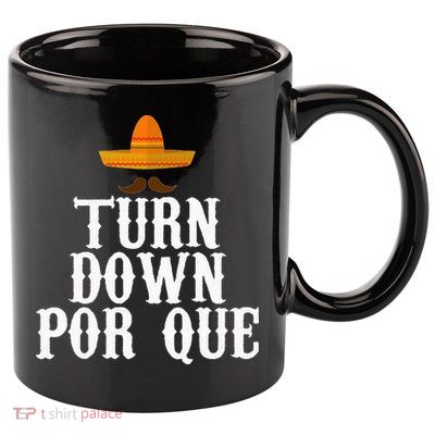 Turn Down Por Que Essential 11oz C Handle Ceramic Mug