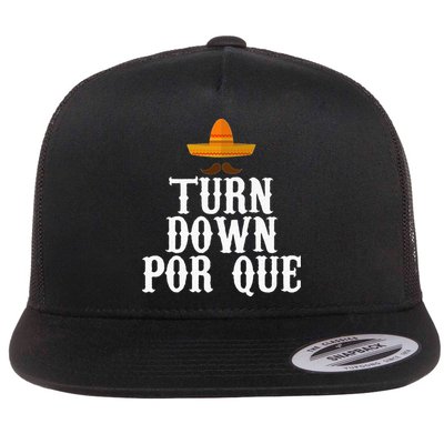 Turn Down Por Que Essential Flatbill Hat