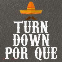 Turn Down Por Que Essential Cotton Canvas Backpack