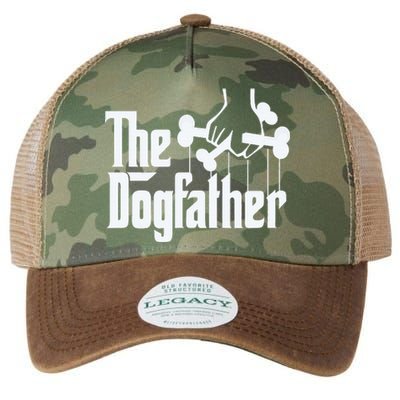 The Dogfather Perfect Gift for Dog Lovers Legacy Tie Dye Trucker Hat