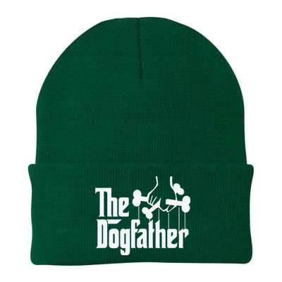 The Dogfather Perfect Gift for Dog Lovers Knit Cap Winter Beanie