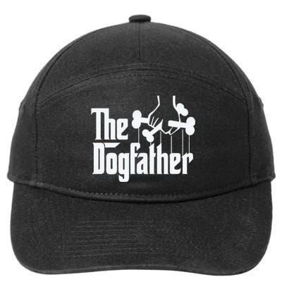 The Dogfather Perfect Gift for Dog Lovers 7-Panel Snapback Hat