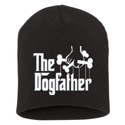 The Dogfather Perfect Gift for Dog Lovers Short Acrylic Beanie